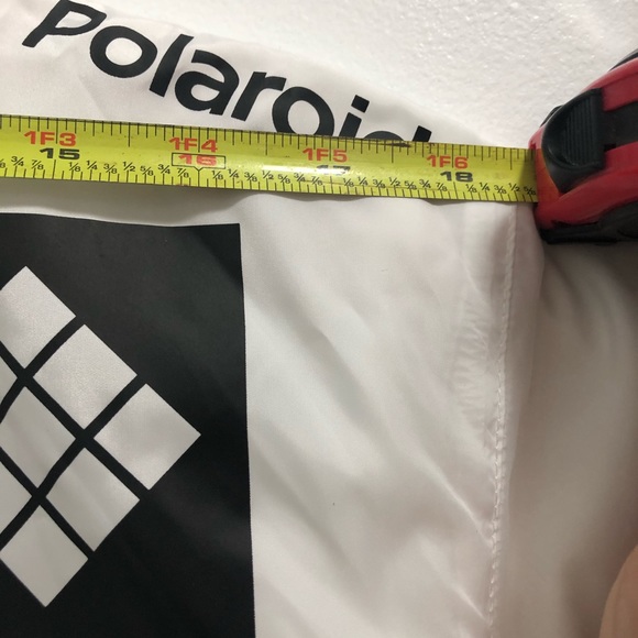 Polaroid Woman's Hooded Windbreaker Jacket Rainbow - Picture 12 of 12